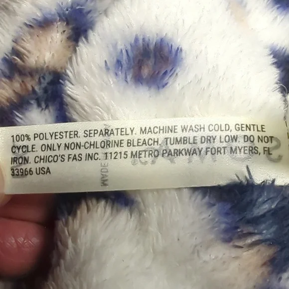 Soma Leopard Print Women's Robe - Picture 10 of 11